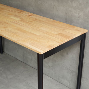 Interlocking Assembly Rubber Wood 140x60cm <b>Computer</b> <b>Desk</b> for OMA II Series HBOM203 - Product Image 5