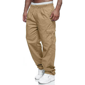 Pantalones Cargo Casuales para Hombre, Pantalones Deportivos con Cordón, Pantalones Deportivos para Correr, Pantalones Utilitarios para Exteriores para Entrenamiento - Product Image 1