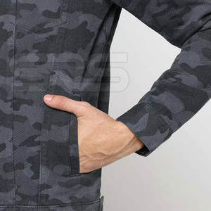 Respirant fabriqué en matériau de haute qualité hommes jean veste d'hiver meilleure vente hommes jean veste pour adulte - Product Image 6