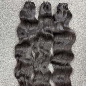 2025ผมดิบธรรมชาติสี100% คู่ที่ยังไม่ผ่านการทำเคมีเป็นลอนธรรมชาติสำหรับผมอัจฉริยะ - Product Image 3