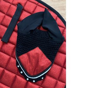 Almohadillas para SILLÍN, capó para las orejas, botas para cepillar, envolturas para las piernas para caballos, productos para montar a caballo, equipo equino, espuma ecuestre, satén - Product Image 3
