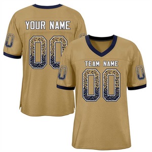 OEM Service 2025 New Arrivals Wholesale Men's Embroidered Logo American Football Jerseys Sublimation Printing All <b>Team</b> For Sale - Product Image 5