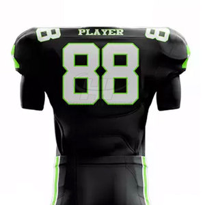 High Quality American Football Uniform Team Wear Durable Polyester Breathable Customized Color Logo Customized Size OEM Service - Product Image 6