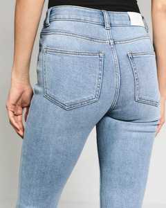 Pantalon en denim pour femmes de haute qualité extensible skinny crayon grande taille jean décontracté taille haute - Product Image 2