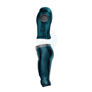 Conjuntos de uniformes de fútbol americano para hombres 100% poliéster transpirable de talla grande camisas y pantalones cortos de manga corta XL para adultos - Product Image 4