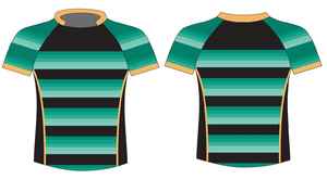 เสื้อรักบี้แห้งเร็วระบายอากาศได้ดีสำหรับการแข่งขันบอล - Product Image 3