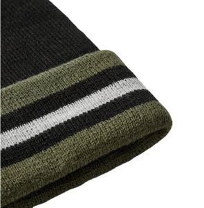 Gorros de Punto con Borde, Color Sólido, Impresión Digital Jacquard, 100% Acrílico, Cálidos, para Viajes de Invierno, Unisex, Adultos - Product Image 4