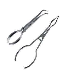 คีมหนีบยางทางการแพทย์ทำจากสเตนเลสสตีลแบบใช้ซ้ำได้ได้รับการรับรอง CE แบบมืออาชีพพร้อมโลโก้ออกแบบได้ตามต้องการ - Product Image 5