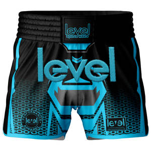 กางเกงขาสั้นแบบระบายอากาศได้สำหรับผู้ชายและเด็กชุดออกกำลังกายสำหรับชกมวยมีคุณสมบัติยืดได้โลโก้ออกแบบได้ตามต้องการ - Product Image 1
