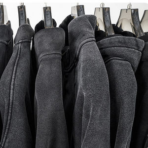 เสื้อฮู้ดดี้ผ้าฝ้าย 100% สี Slate แบบ Unisex สำหรับขายส่ง รับสกรีนโลโก้ เสื้อแฟชั่นลำลอง สไตล์สเวตเชิ้ต - Product Image 3