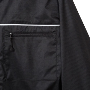 Veste imperméable pour hommes personnalisée fermeture éclair coupe-vent en nylon de couleur assortie vêtements de sport broderie nylon pour hommes - Product Image 6