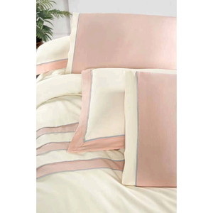 Juego de Ropa de Cama de Lujo de 6 Piezas, Tamaño King, con Rayas, Incluye Funda Nórdica, Sábana Ajustable y Fundas de Almohada de Algodón Oxford para el Hogar - Product Image 2