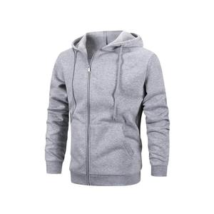 Grande taille hommes veste à glissière automne hiver décontracté sweats à capuche zippés Sport chaud à manches longues hip-hop Streetwear vêtements pour hommes - Product Image 1