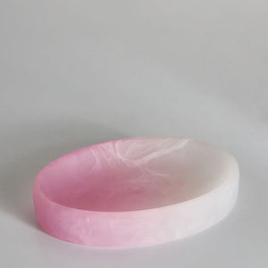 Modern Resin Soap Dish for Hotel Bathroom Accessory Sink or Countertop Decor - Product Image 1