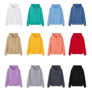 Sweat à capuche surdimensionné de haute qualité pour hommes, vêtements de fitness, survêtements en coton brodé à manches longues, hauts d'hiver - Product Image 6