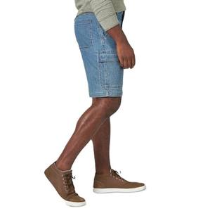 กางเกงขาสั้นผ้ายืดสำหรับคาร์โก้ของผู้ชายกางเกงขาสั้นผ้ายืดเอวสูงปานกลางผ้าฝ้าย100% เป็นมิตรกับสิ่งแวดล้อม - Product Image 2