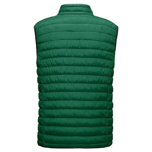 High Quality Casual Winter Puffer Jacket Vest Solid Washed Woolen Breathable Zipper Quilted Detail Windproof Outer Wear - Product Image 2