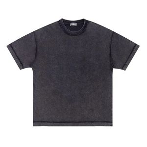 Conception personnalisée impression numérique graphique 100% coton respirant manches courtes Hip Hop surdimensionné goutte épaule décontracté unisexe t-shirt - Product Image 1