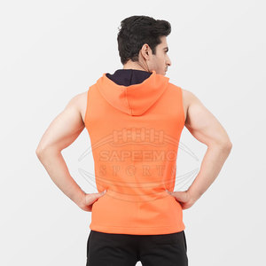 Sweat-shirt sans manches pour homme de qualité supérieure, imprimé hivernal avec tissu extensible pour des séances d'entraînement et de fitness confortables - Product Image 2