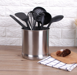 Soporte para utensilios de alta calidad, hogar y restaurante de acero inoxidable con soporte, estante de palillos de ventilación para mesa de comedor de cocina - Product Image 3