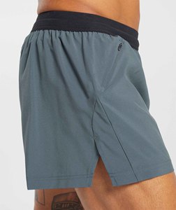 Wholesale Men's Solid Color Quick Dry Running <b>Shorts</b> Elastic Waist Sporty Style <b>Short</b> Length Polyester Fabric - Product Image 6