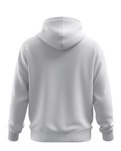 Jersey blanco liso para hombre, Sudadera con capucha de lana de algodón con bolsillo de canguro, ropa de calle informal para uso diario - Product Image 1