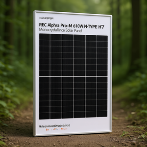 Panneau solaire commercial monocristallin HJT de type N REC Alpha Pro-M 610W - Product Image 3