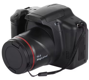 กล้อง Mega Pixel HD DV SLR หน้าจอ LCD 2.4 นิ้ว บันทึกวีดีโอแบบ Full 720P กล้องดิจิตอล DSLR สำหรับถ่ายภาพแอคชั่น - Product Image 1