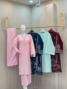 Ssumaira's Women Shalwar Kameez Pakistani & Indian 3 piezas cosido Anarkali Vestidos - Product Image 2