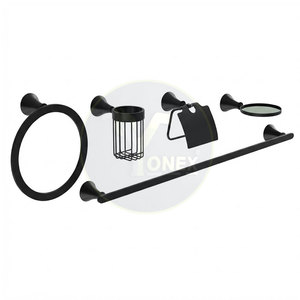 Ensemble d'accessoires de salle de bain essentiels personnalisés en matériau durable, marque privée - Product Image 2