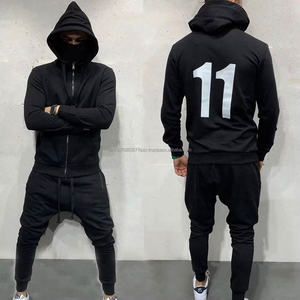 Conjunto Deportivo de 2 Piezas para Hombre, Diseño Moderno y Exclusivo, Logotipo Personalizado, Algodón y Poliéster Ligeros, con Cierre, Novedad 2026 - Product Image 4