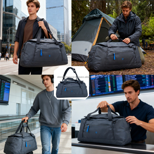 กระเป๋าเป้พับได้ขนาดใหญ่ใหม่ น้ำหนักเบา กันน้ำ สำหรับกิจกรรมกลางแจ้ง พร้อมช่องใส่ขวดน้ำ กระเป๋าเดินทาง กระเป๋าเป้กีฬา - Product Image 6