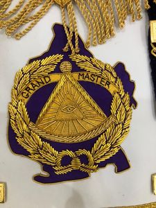 REGALIA MASÓNICA, DELANTAL GRANDE DE CALOR Y MANGUETAS - HSE - Product Image 6