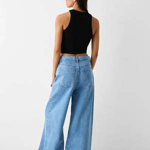 Mode porter coupe classique sans manches culture pour un usage quotidien réservoir de culture en tissu doux pour se prélasser ou sortir - Product Image 4