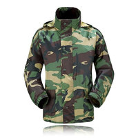 Fabricants - Vente en gros à bas prix - Combinaison tactique pour hommes en toile respirante - Camouflage vert - Polyester/coton