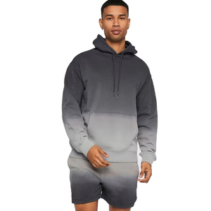 Venta al por mayor 500Gsm 100% Algodón Hombres Sudadera con capucha de gran tamaño Bordado Invierno Fleece Suéter en blanco con capucha gruesa - Product Image 4