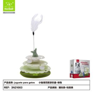 Durable Interactive <b>Plush</b> <b>Cat</b> Toy Wholesale Pet Supplies for Indoor <b>Cats</b> Movement & Entertainment - Product Image 2