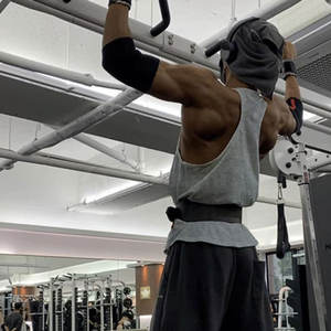 เสื้อกล้ามออกกำลังกายผู้ชายคุณภาพสูง ผลิตจำนวนน้อยได้ ขายดีที่สุด ทรงเข้ารูป เสื้อผ้าฟิตเนส เสื้อกล้ามผู้ชาย - Product Image 5