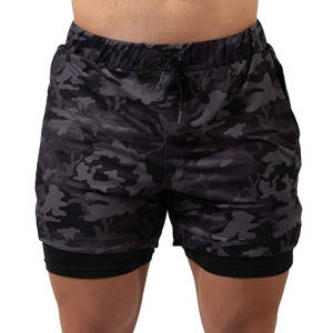 Camo Design Printing <b>Men</b> Athletic Breathable Workout Quick Drying <b>Men</b> Fitness Polyester Gym <b>Shorts</b> - Product Image 1