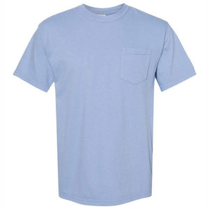 Camisetas de hombre de mejor estilo, Camisetas básicas personalizadas a la venta, tela de rizo de patrón sólido de bajo precio - Product Image 1