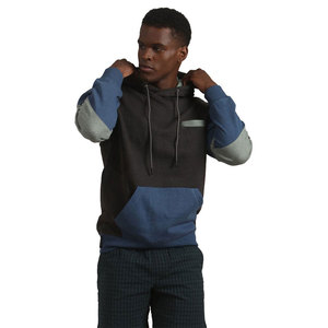 Sudadera con capucha para hombre más vendida de fábrica profesional, forro polar de algodón informal con estampado en relieve, estilo de traje de hombro caído - Product Image 5
