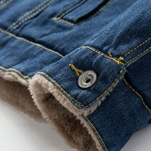 Veste en jean décontractée à manches longues pour hommes, respirante, chaude, élégante, personnalisée et délavée à l'acide, prix le plus récent OEM bon marché - Product Image 6