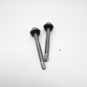 Tornillo Autorroscante con Cabeza Hexagonal y Arandela EPDM M3.9, DIN 7504 K, Acero al Carbono Recubierto con EPDM, Vietnam THV Fasteners - Product Image 2