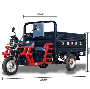 Thể Hiện Nông Nghiệp Xe Vận Chuyển Hàng Hóa Động Cơ Hàng Hóa 150cc Ba Bánh 1000Kg Chất Lượng Cao Xe Tải Trộn Cho Kỹ Thuật Với Giá Thấp