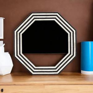 Cadre de miroir en incrustation d'os de luxe, miroir mural en incrustation d'os, miroir en incrustation d'os de la meilleure qualité par f s international - Product Image 3