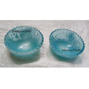 Cuencos de resina con forma de Mango personalizados hechos a mano, cuenco de postre de resina de Color cuerno, Decoración de mesa, vajilla, platos de resina para servir, cuencos de nueces - Product Image 5