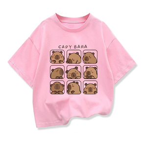 Camisetas Casuales Transpirables de Verano para Hombre 2025, Venta al por Mayor, Impresión Personalizada, Camiseta Lisa 100% Algodón para Niños - Product Image 3