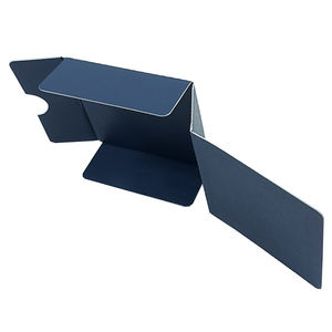 Logo personnalisé écologique pliant petit carré cosmétique rectangulaire emballage cadeau Carton importation <span class=keywords><strong>et</strong></span> exportation fabricant de tête - Product Image 3