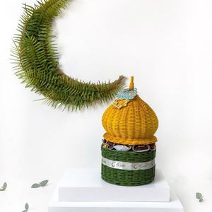 Décoration en rotin du Ramadan 2026, panier cadeau du Ramadan - Product Image 2