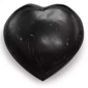 Piedras de corazón hinchadas de turmalina negra personalizadas de calidad de exportación para tiendas metafísicas disponibles a un precio razonable - Product Image 2